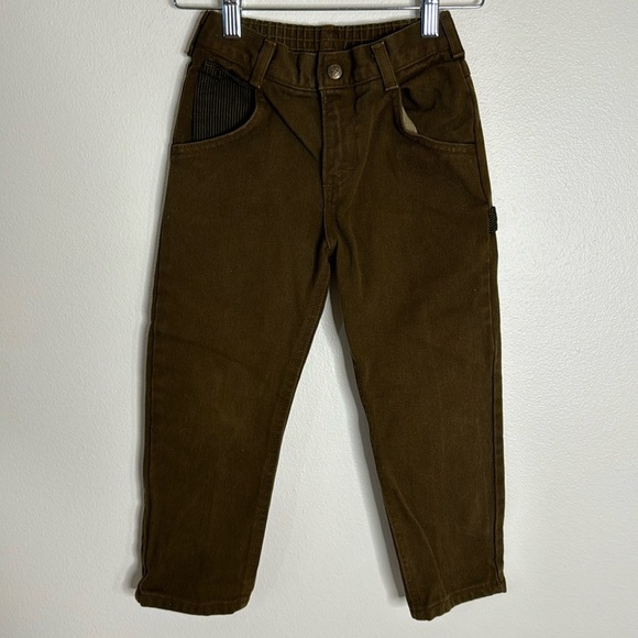 Oshkosh toddlers brown cargo pants size 5R - Picture 1 of 7